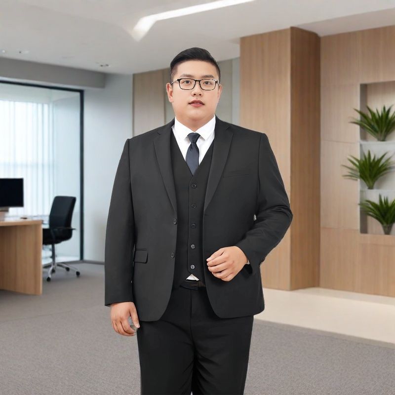 Men'S Formal Wear Big And Tall - Conjunto de Terno Formal Masculino Plus