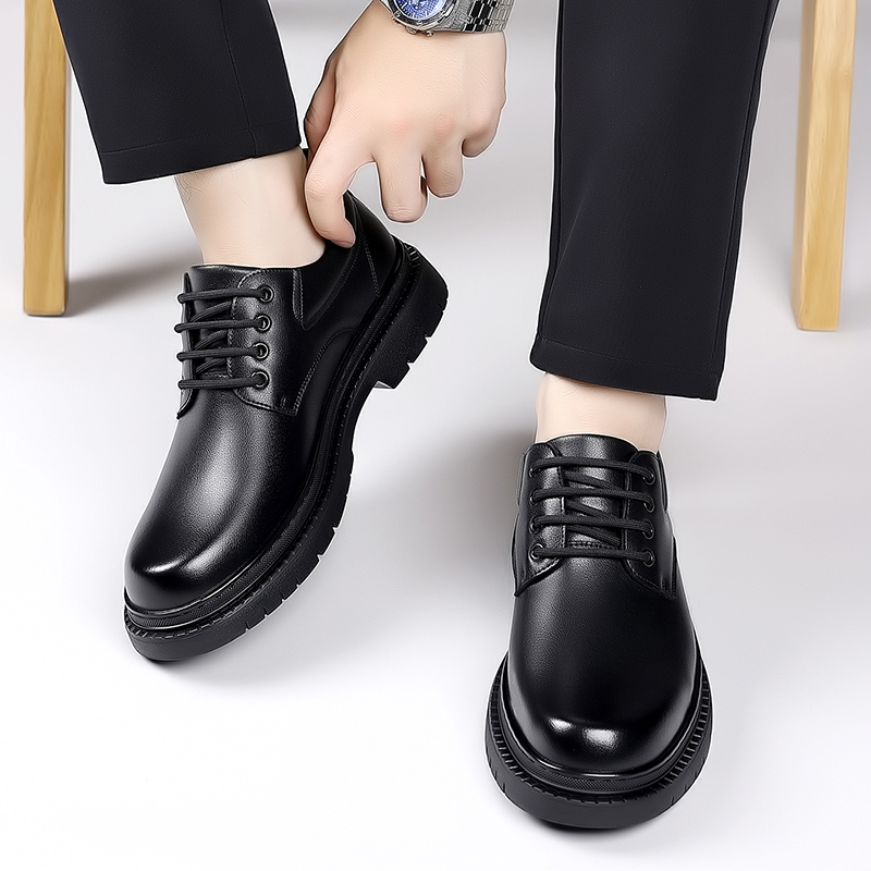 Formal Men Daily Wear Footwear - Sapatos de Couro Masculinos de Moda