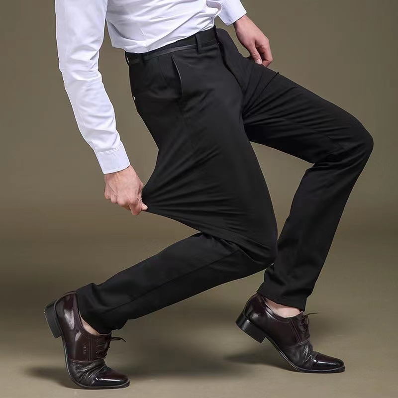 Men'S Formal Wear Accessories - Moda verão masculina negócios casual calças