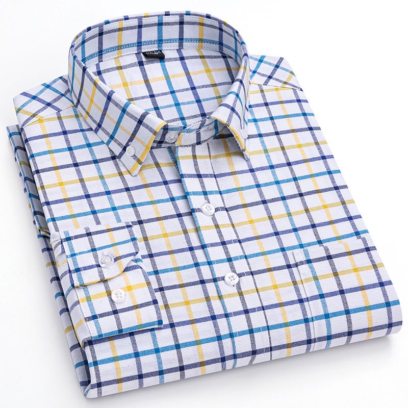 Men'S Formal Wear Big And Tall - Camisa grande e alta masculina, tecido