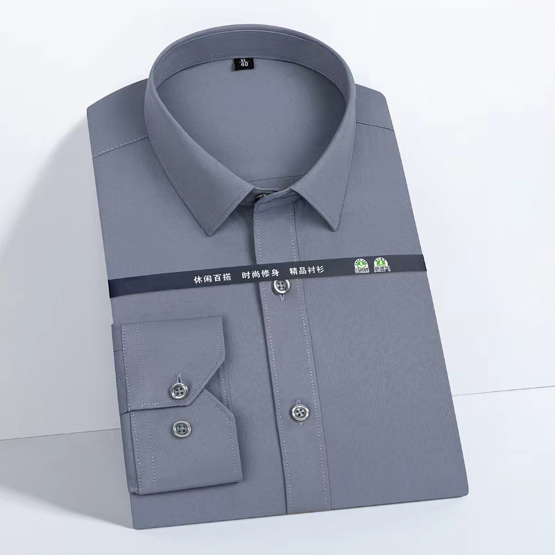 Men Formal Office Wear Shirts - Nova Camisa Masculina Slim Fit de