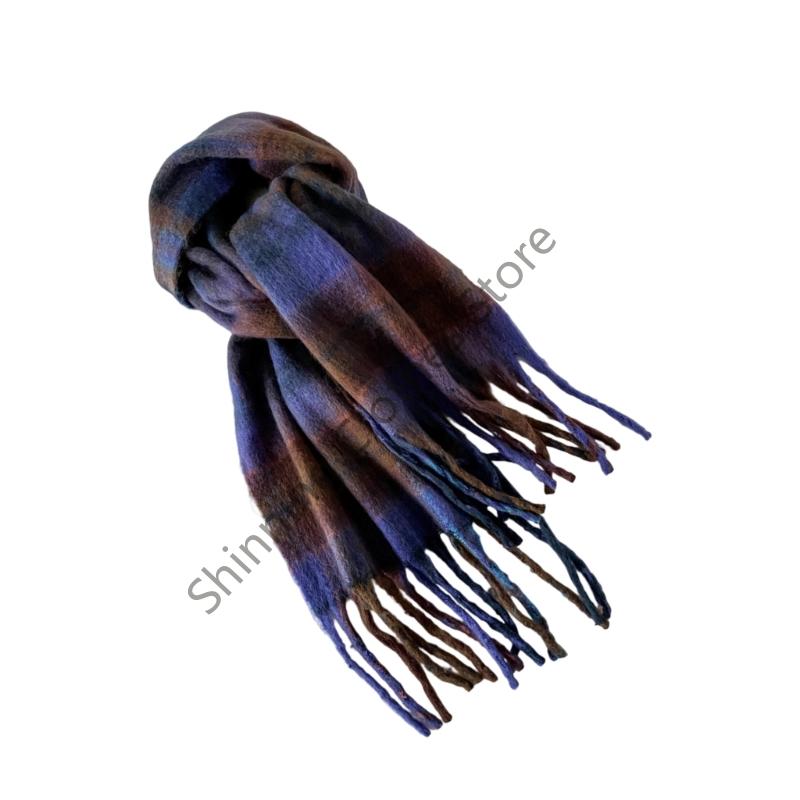 M68a lenço da macio mohair xad - Men Formal Wear With Scarf avaliação e preço