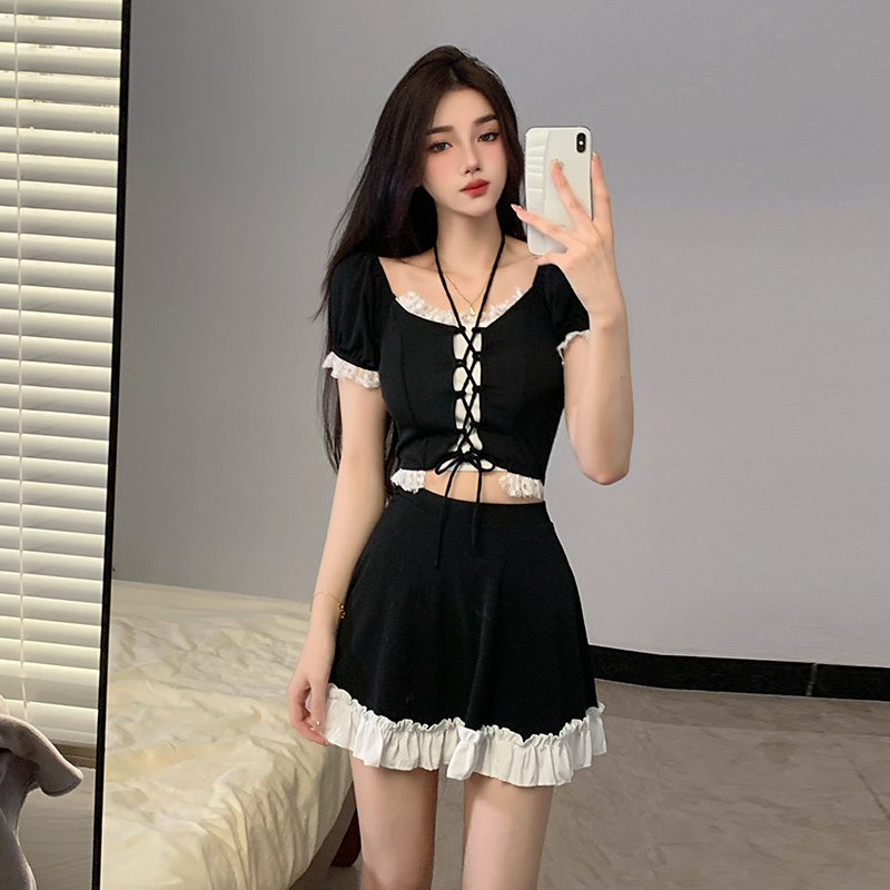Maiô Feminino Estilo Instagram - Slim Fit Suit Set avaliação e preço