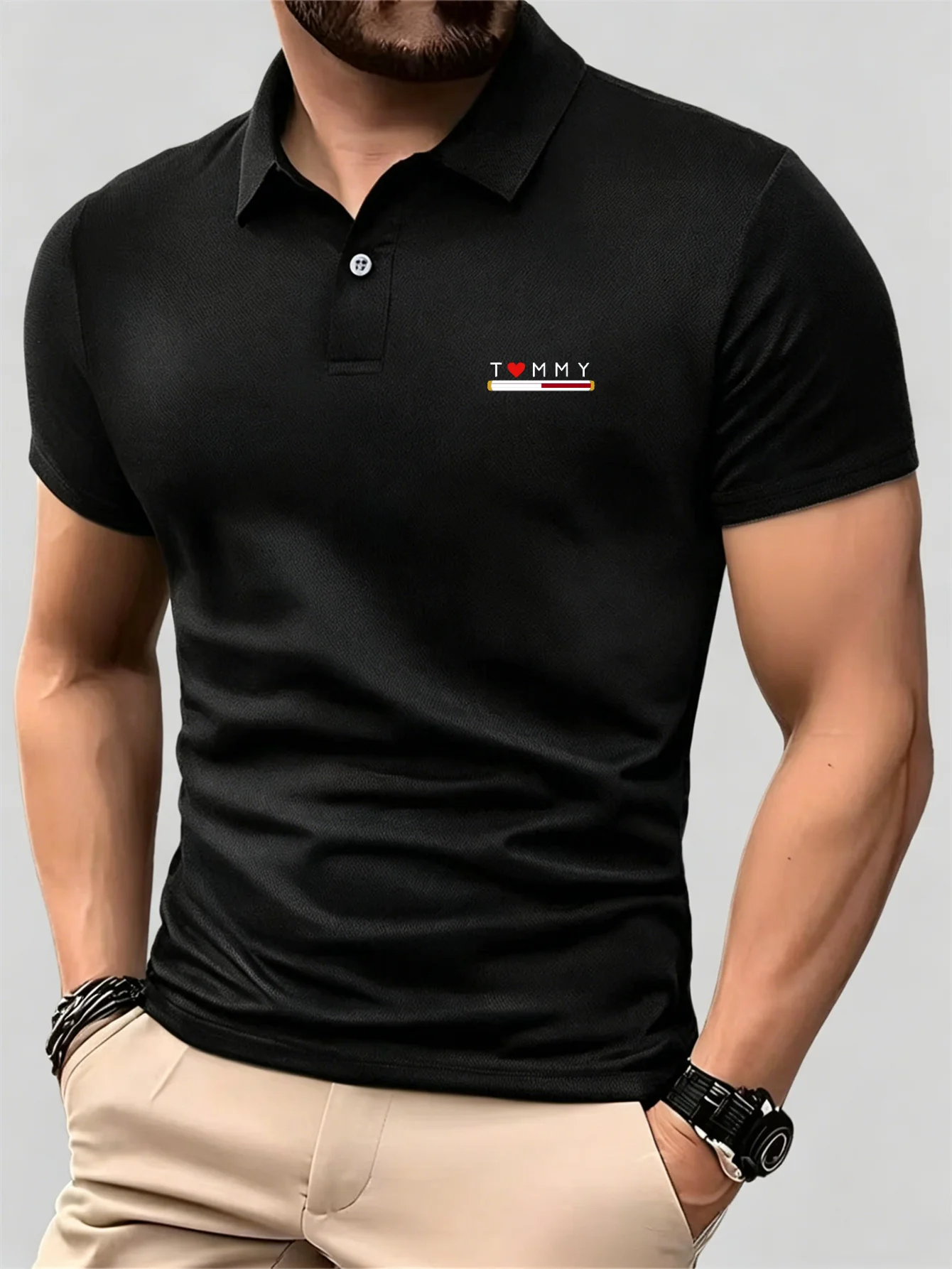 Nova Camisa Polo Masculina de  - Men'S Formal Wear Accessories avaliação e preço