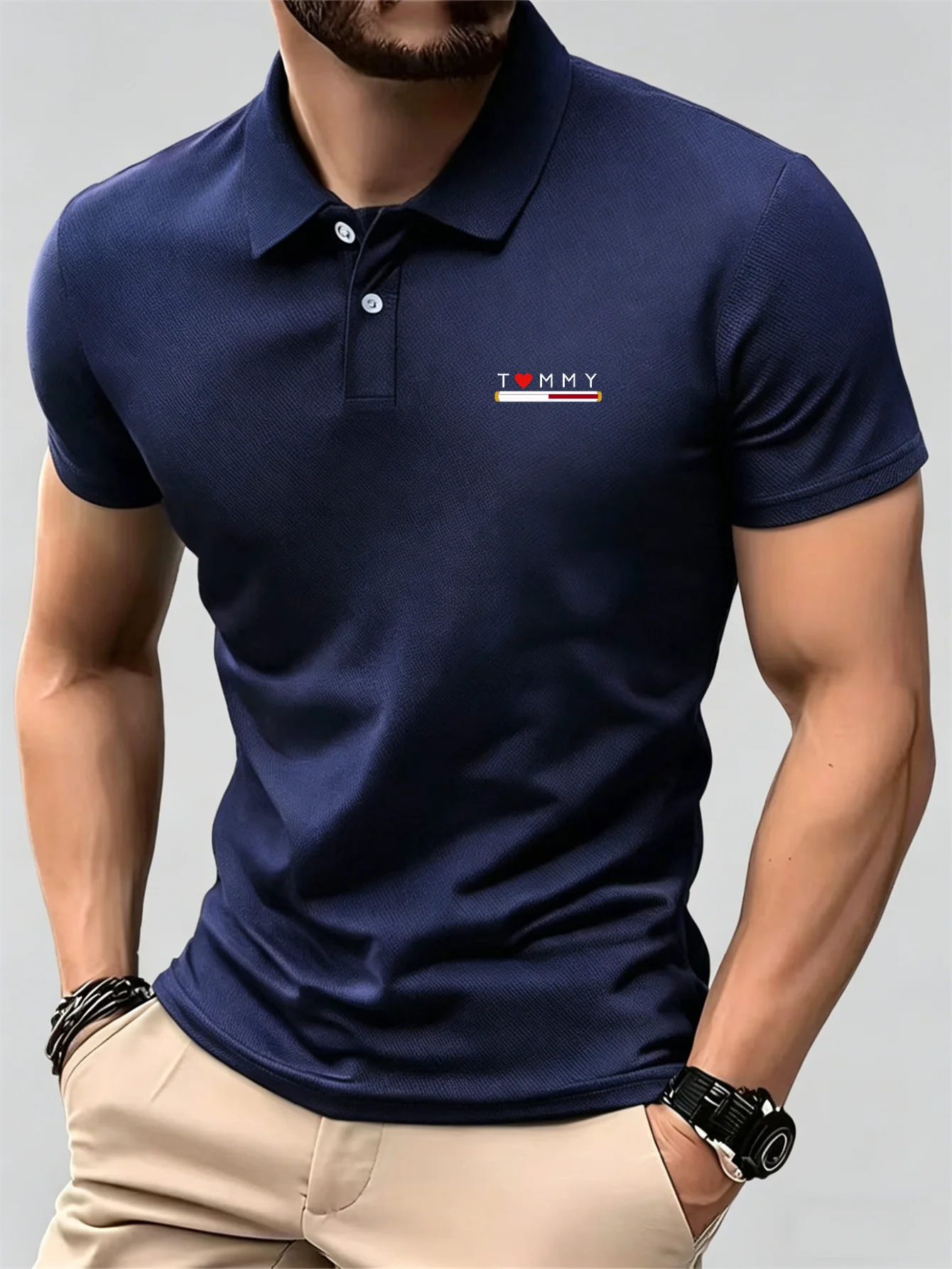 Nova Camisa Polo Masculina de  - Men'S Formal Wear Accessories avaliação e preço