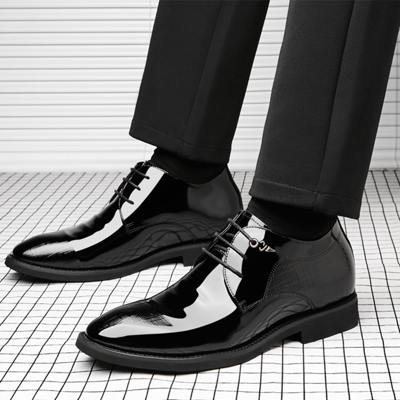 Sapato de couro envernizado ma - Men'S Formal Wear Accessories avaliação e preço