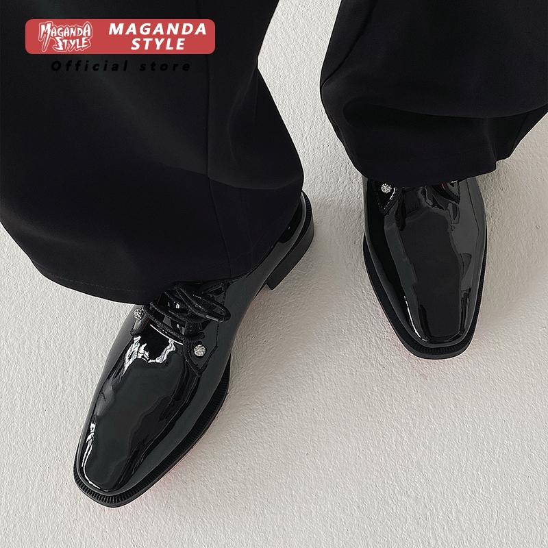 Novos sapatos Derby de couro p - Formal Men Daily Wear Shoes avaliação e preço