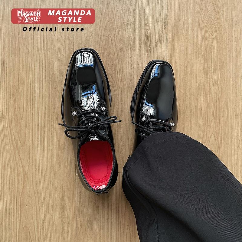 Novos sapatos Derby de couro p - Formal Men Daily Wear Shoes avaliação e preço