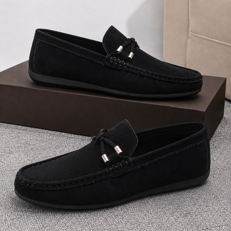 Sapatos masculinos simples e e - Formal Men Daily Wear Footwear avaliação e preço