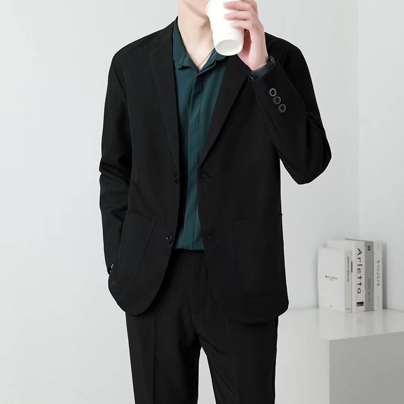 Primavera marrom preto blazer  - Men Formal Wear Brown avaliação e preço
