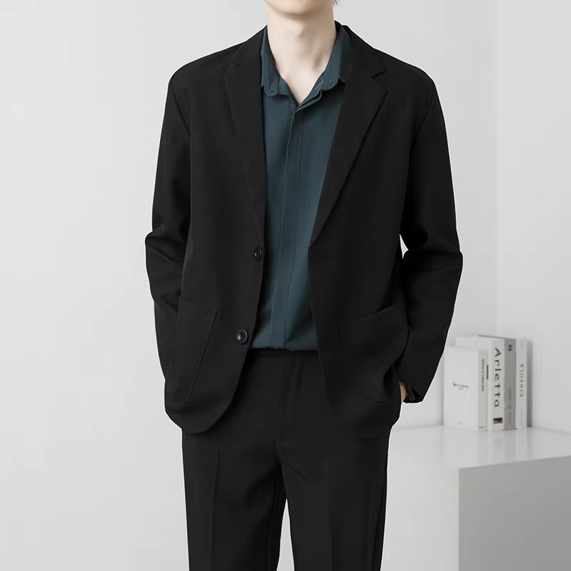 Primavera marrom preto blazer  - Men Formal Wear Brown avaliação e preço