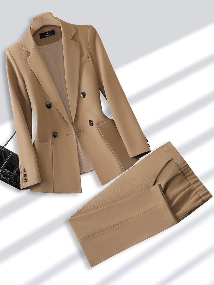 Conjunto de Terno Feminino de  - Men Formal Office Wear Shirts avaliação e preço