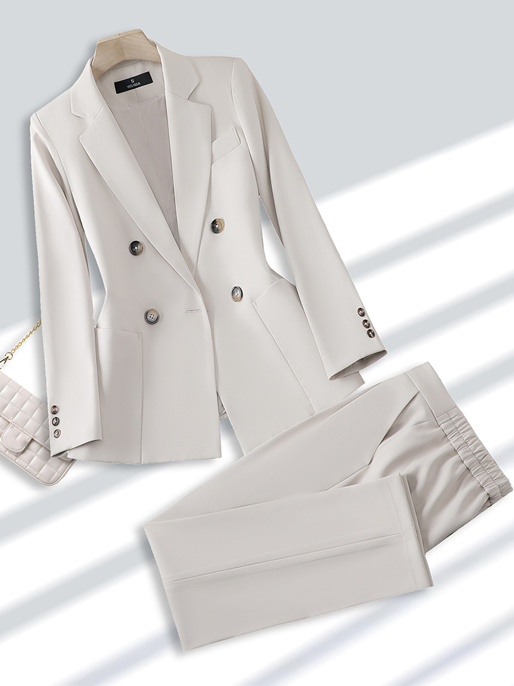 Blazer e calças para mulheres, - Men Formal Office Wear Shirts avaliação e preço