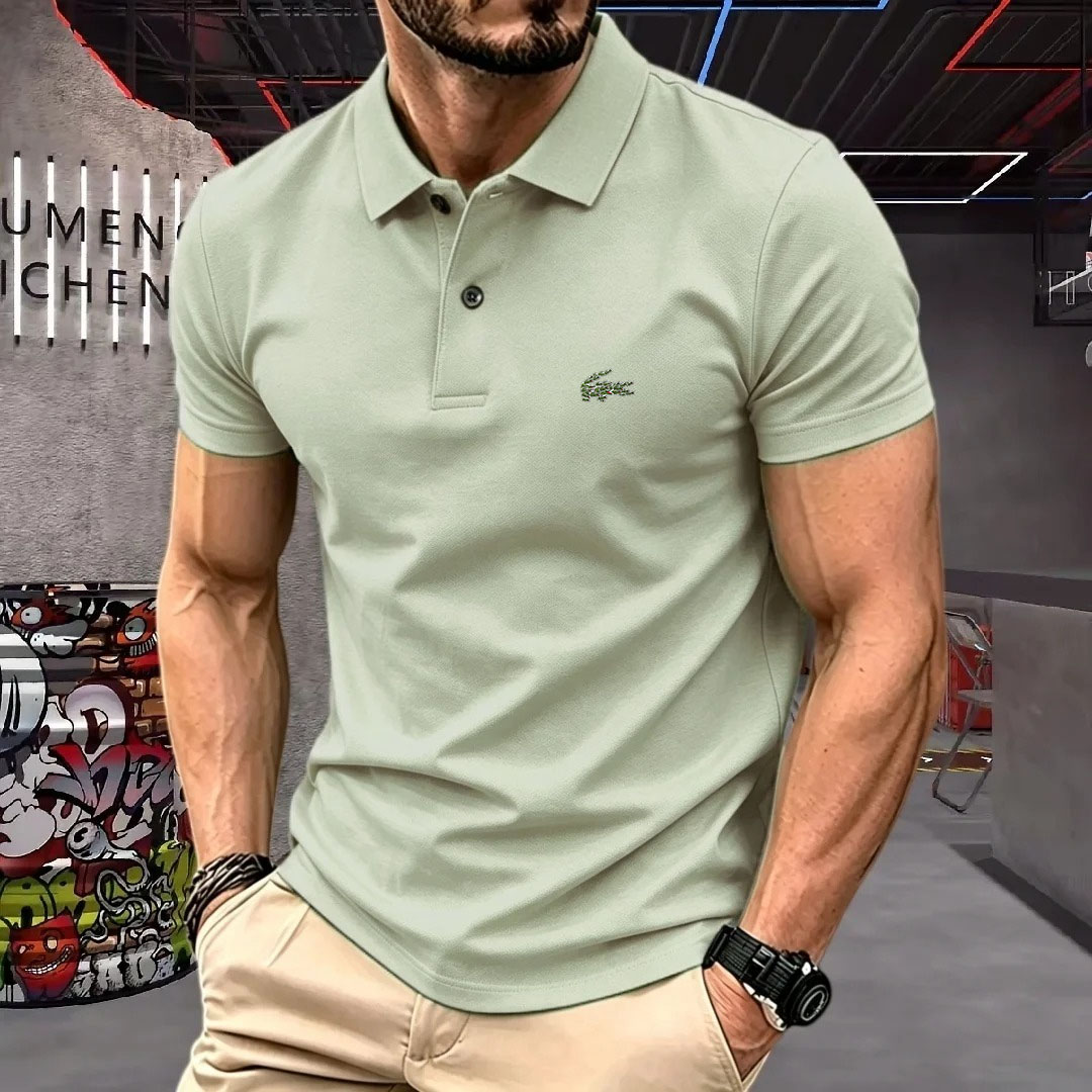 Camisa Polo Masculina de Manga - Men'S Formal Wear Accessories avaliação e preço