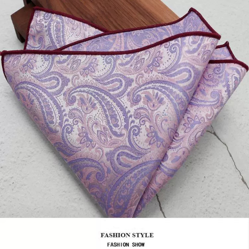 Clássico pasiley bolso quadrad - Men'S Formal Wear Accessories avaliação e preço