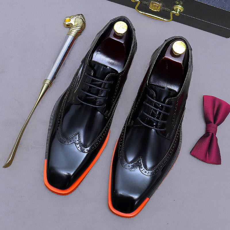 Sapatos Oxford Masculinos de C - Formal Men Daily Wear Footwear avaliação e preço