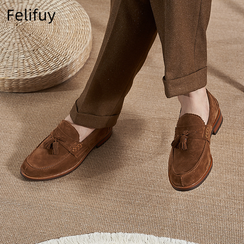 Novos Mocassins Masculinos Mar - Men Formal Wear Brown avaliação e preço