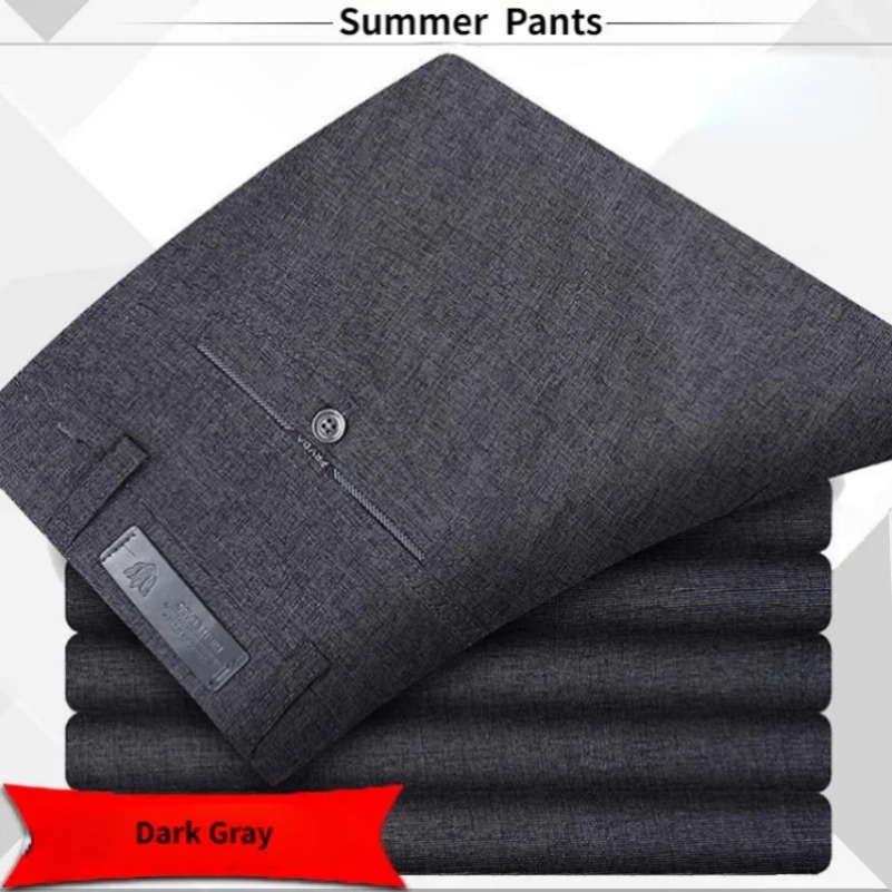 Calças de terno clássico mascu - Men'S Formal Wear Accessories avaliação e preço