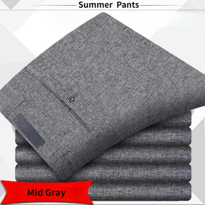 Calças de terno clássico mascu - Men'S Formal Wear Accessories avaliação e preço