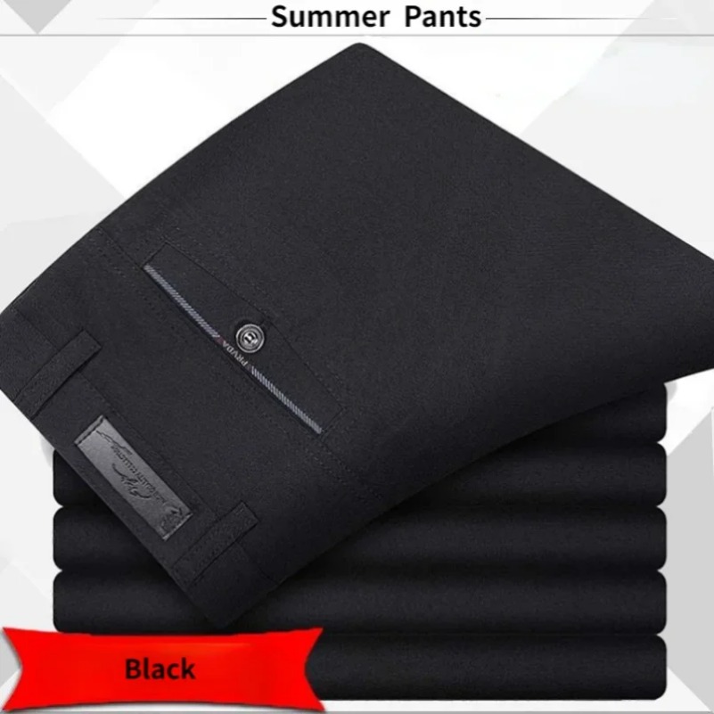Calças de terno clássico mascu - Men'S Formal Wear Accessories avaliação e preço
