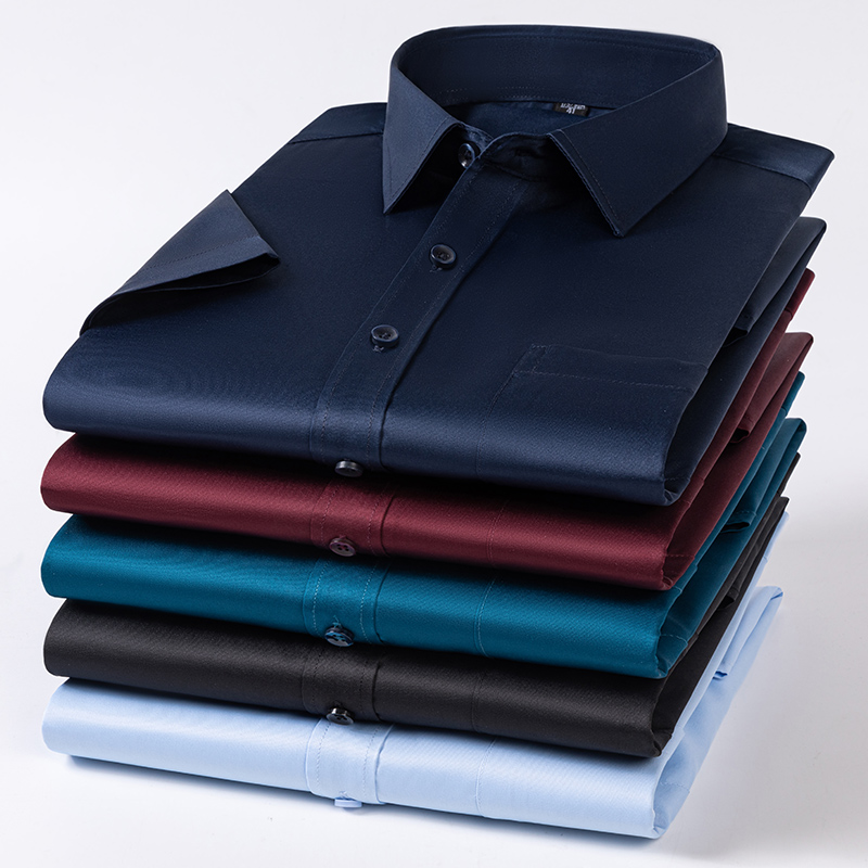 Camisas Sociais Masculinas Plu - Men Formal Office Wear Shirts avaliação e preço