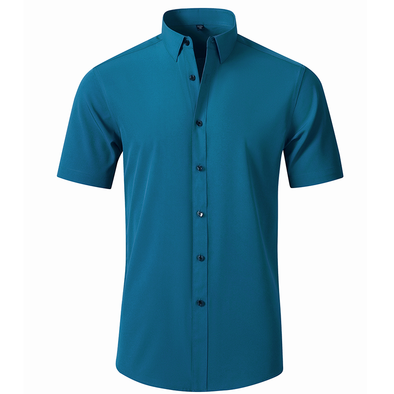 Camisa Masculina Antirrugas Se - Men Formal Office Wear Shirts avaliação e preço