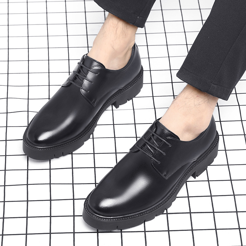 Sapatos sociais masculinos de  - Formal Men Daily Wear Shoes avaliação e preço