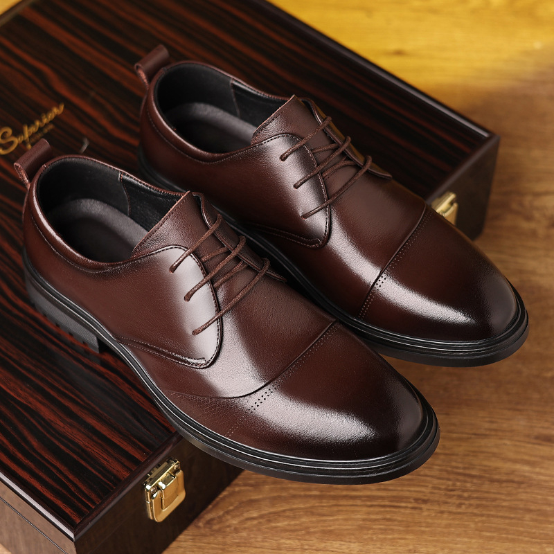 Sapatos Oxford Masculinos Pret - Formal Men Daily Wear Shoes avaliação e preço