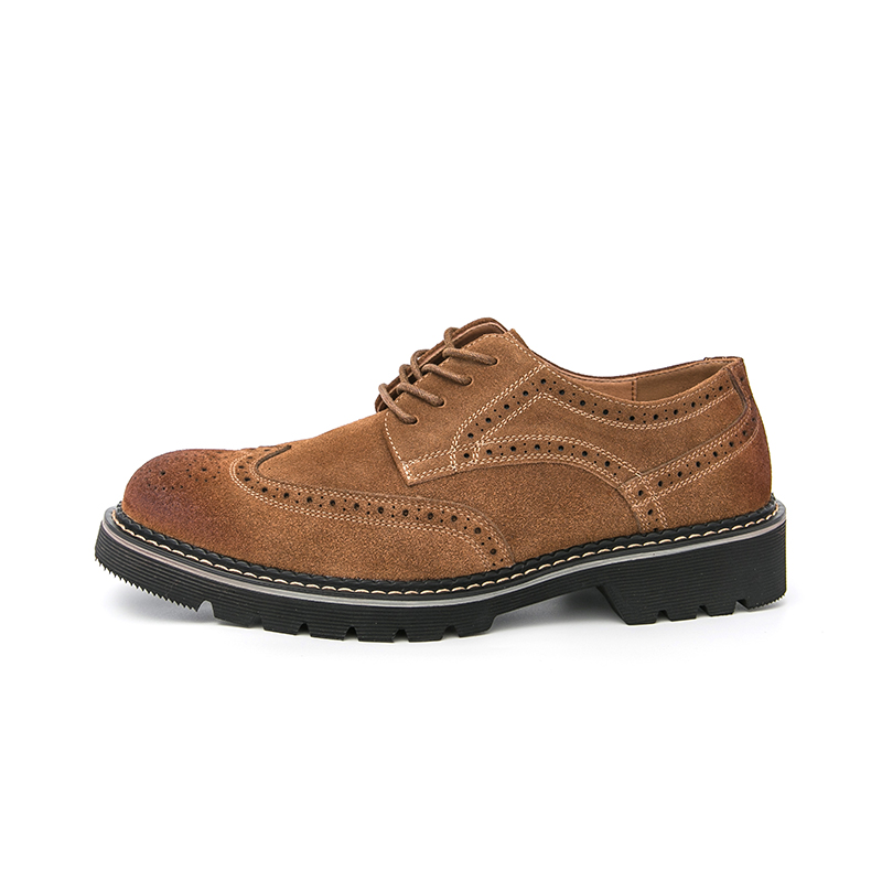Sapatos masculinos de camurça  - Formal Men Daily Wear Shoes avaliação e preço