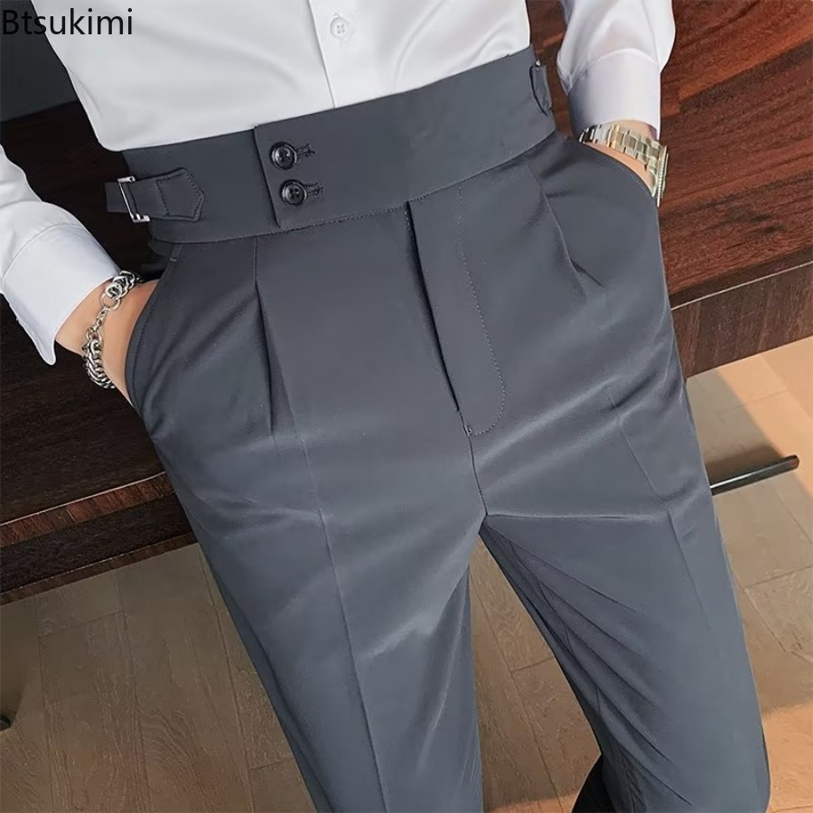 Novo 2026 calças de terno de c - Men'S Formal Wear Accessories avaliação e preço