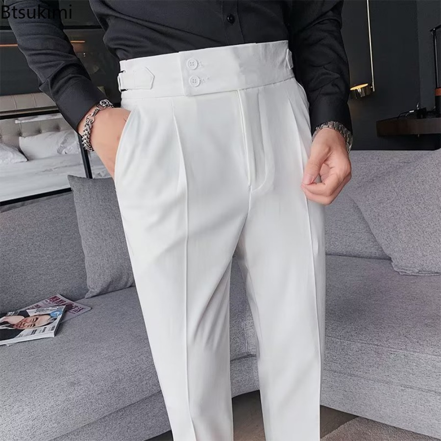 Novo 2026 calças de terno de c - Men'S Formal Wear Accessories avaliação e preço