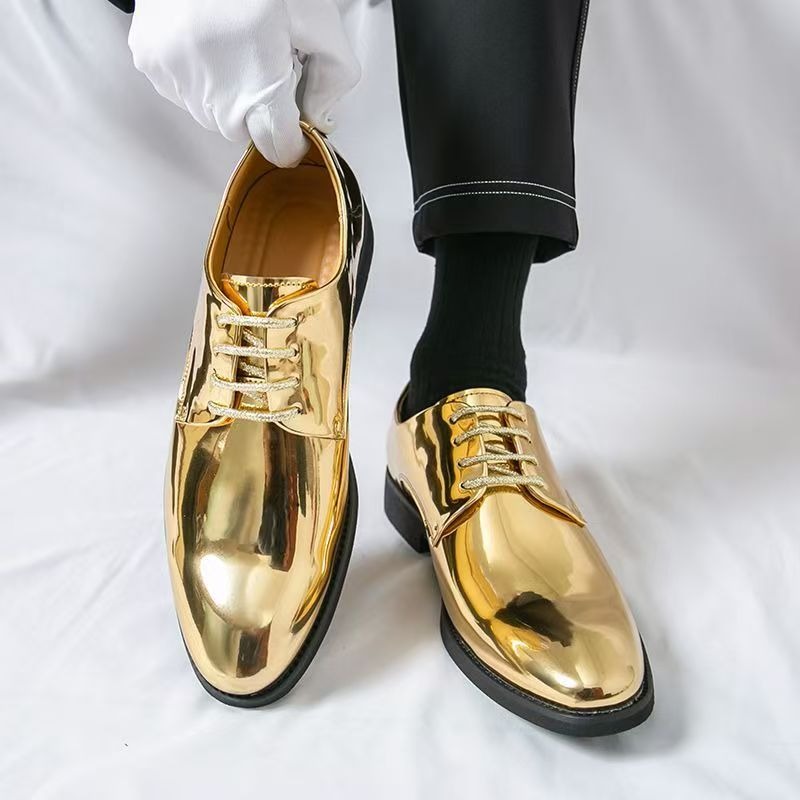 Sapatos diários de couro ponti - Formal Men Daily Wear Shoes avaliação e preço
