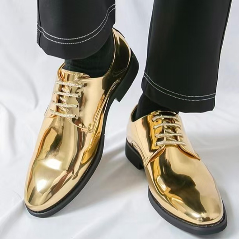 Sapatos diários de couro ponti - Formal Men Daily Wear Shoes avaliação e preço